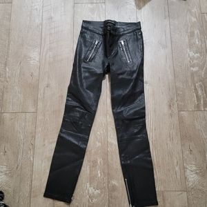 J Brand leather pants